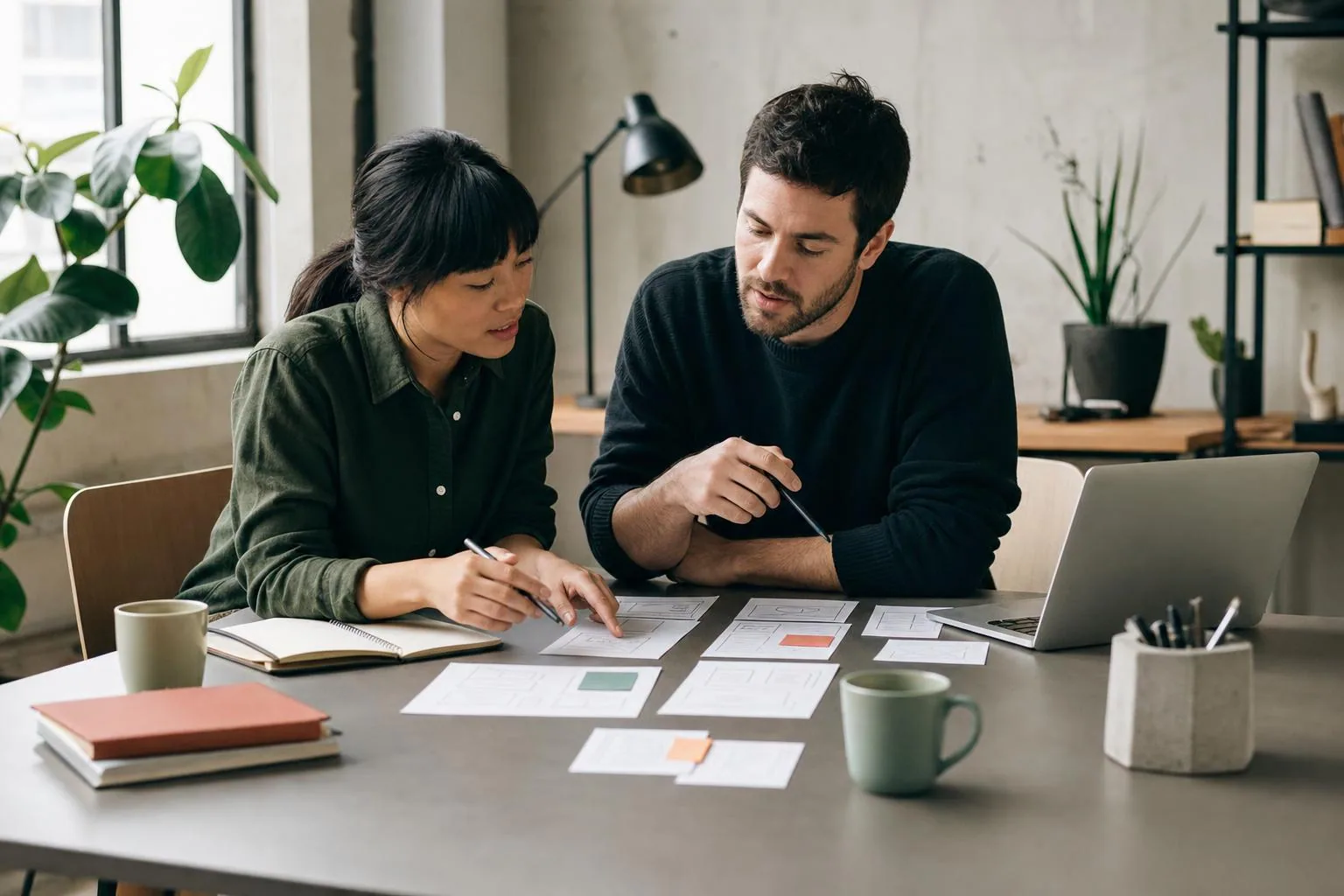 Product manager and engineer clarifying a decision